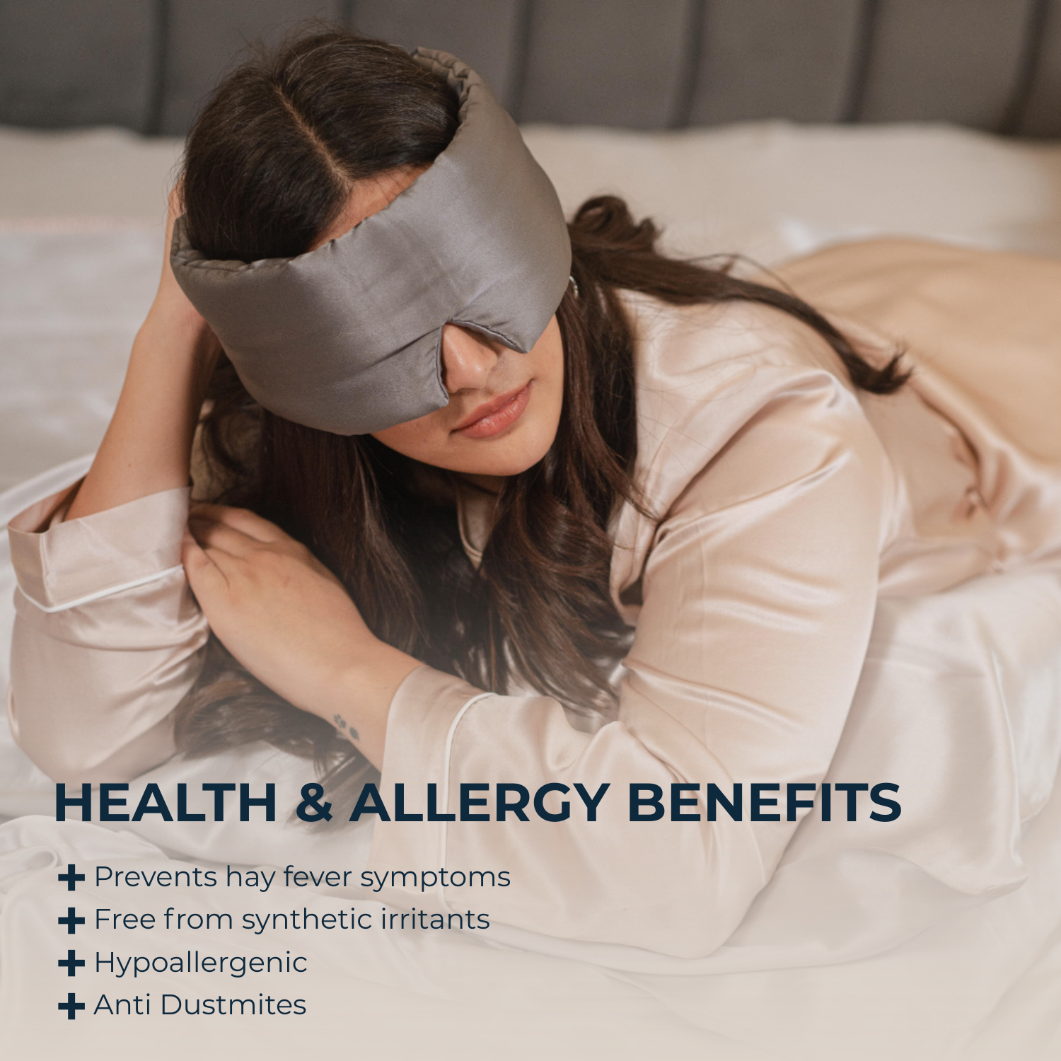 HiSlipi Deep Sleep Silk Eye Mask